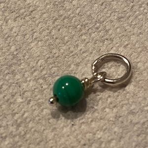 James Avery Green Enhancer Bead